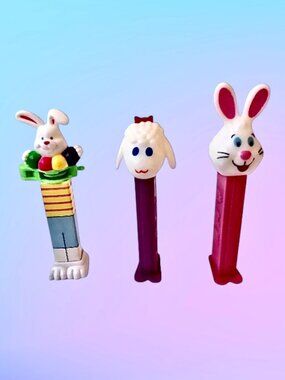 Pez Dispensers BUNNY RABBITS + LAMB